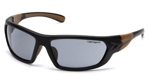 Pyramex Carhartt Carbondale CHB220D Safety Glasses Black/Tan Frame Gray Lens