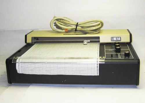 Linear instruments table top voltmeter chart recorder 0555-000 usg for sale