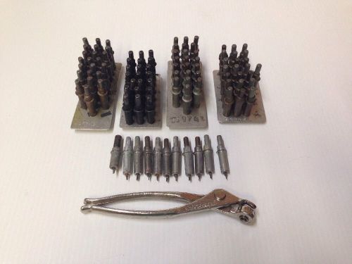 Lot of 98 Cleco Wedgelock Aerospace Aviation Fasteners Aircraft Tool With Pliers