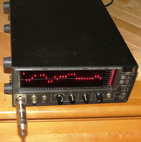 Audio Control Industrial SA-3050A Third Octave Real Time Spectrum Analyzer