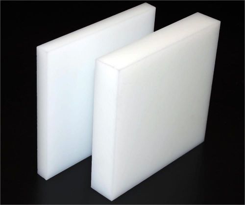 High Density Polyethylene Plastic Sheet 1&#034; x 12&#034; x 12&#034; - HDPE Natural