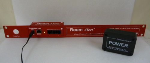 AVTech Room Alert RMA-74860 Rackmount Environmental Monitor w/ Power Sensor