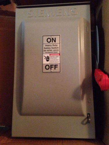 Siemens HNF362R Heavy Duty Safety Switch 60 amps