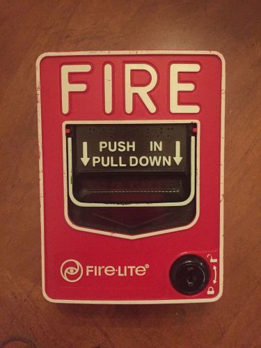 Fire-Lite BG-12LX Addressable Fire Alarm Pull Station