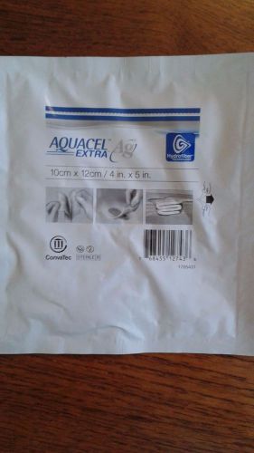 AQUACEL AG EXTRA CONVATEC 4X5 INCH LOT OF 10 SILVER STERILE
