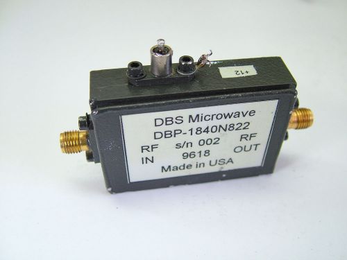 18 - 40GHz RF Broadband Power Amplifier GAIN: 28dB PO: 22dBm DBP-1840N822
