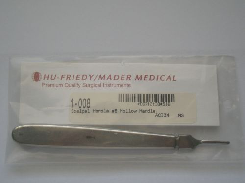 Scalpel Handle - Hu-Friedy/Mader Hollow #8 Scalpel Handle Ref 1-008