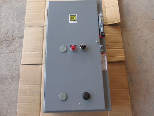 Square D 8536SCO3H10S Disconnect Combination unit with Cabinet 3P 30A 10HP NEW!!
