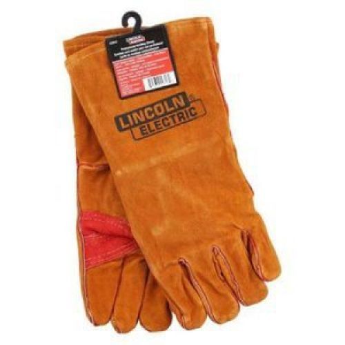 Lincoln Electric KH642 Leather Welding Gloves, One Size, Brown