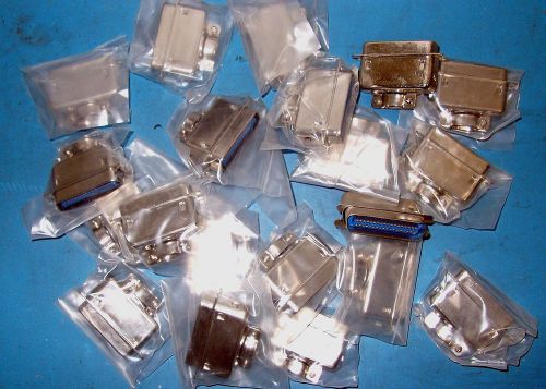 25PC LOT CENTRONICS MALE CONNECTOR W/ CONNECTOR SHELL