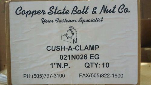 Unistrut, Cush-a-Clamp 1&#034;  N. P. Cushioned Clamps,