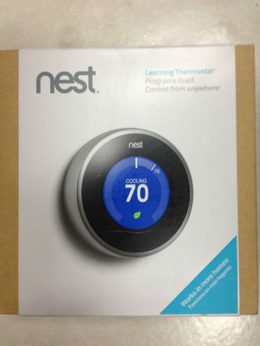 NEST THERMOSTAT 2ND GEN T200577 NEW