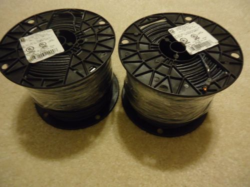 12 AWG Black Stranded Wire 500 Feet