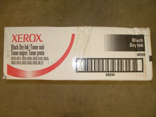 SEALED Genuine Xerox 6R244 Black Dry Ink Toner NEW 5018 5021 5028 5034 5321 5328