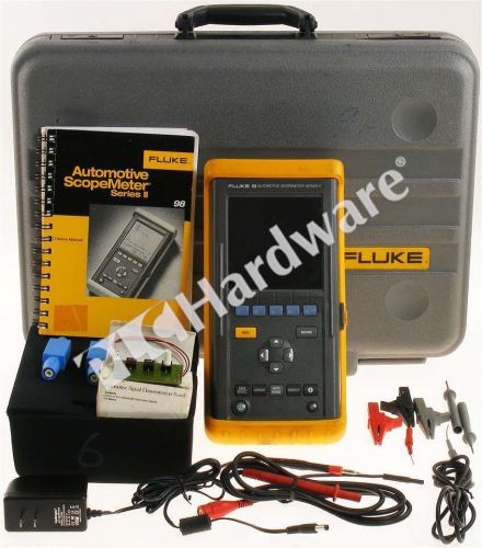 Fluke 98 Series II Automotive Digital Oscilloscope Multimeter ScopeMeter Case
