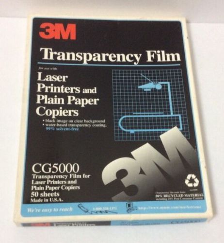 3M Transparency Film CG5000 49 Sheets