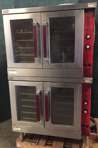 Vulcan Double-Stack Electric Convection Oven, Model ECO4S