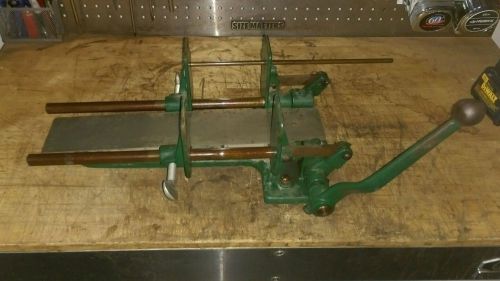 12&#034; Banding Press CF Anderson Company Cohesive Or Plain Bander Paper Handeling