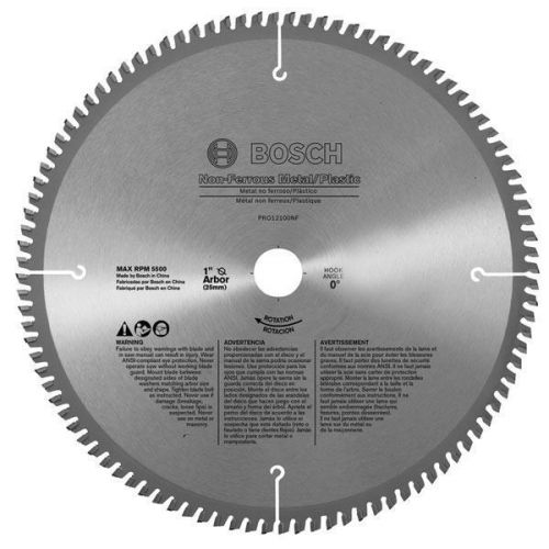 Bosch pro14100nf industrial circular saw blade -diameter x tooth: 14&#039;&#039; x 100 tcg for sale