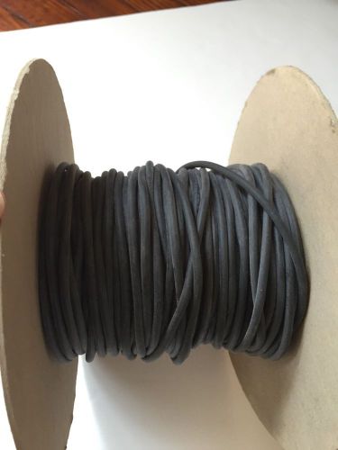 Spool Of Rubber Foam Cord Rope Black 4mm