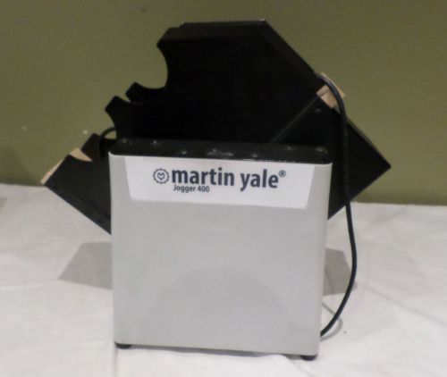 Martin yale 400 tabletop paper jogger gray 15 1/4 x 15 1/4 x 11 1/2 for sale