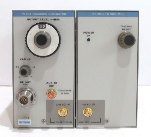 TEKTRONIX TR503 Tracking Generator NOS in Original Box w/Manual, Accessories