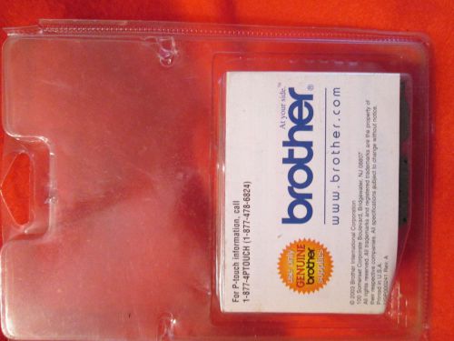 Brother P-Touch TZ-141 - Black Ink - 18mm - 3/4&#034;Tape  New