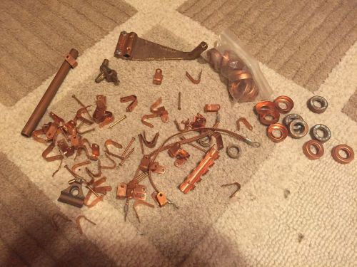 Lightning Protection Copper Assorted Parts Rod Base 55 Clamps Globe Supports