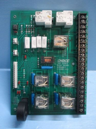 Choice Carotron D10488-XXX 300 Series AC Drive Relay PLC Circuit Board