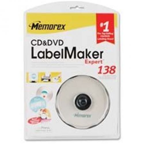 Memorex CD&amp;DVD LabelMaker Expert with 138 Labels