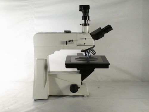 Nikon equipped metallurgical trinocular microscope for sale