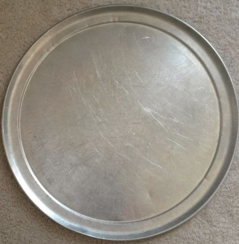 17&#034; ALUMINUM PIZZA PAN Commercial Grade Large Pizza Pan Tray Free Shipping