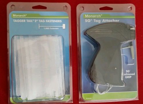 Monarch 925048 SG Tag Attacher Gun &amp; 925045 2-Inch Tagger Tail Fasteners x 1000