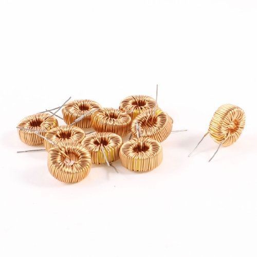 uxcell? 10 Pcs Toroid Core Inductor Wire Wind Wound 150uH 190mOhm 1A Coil