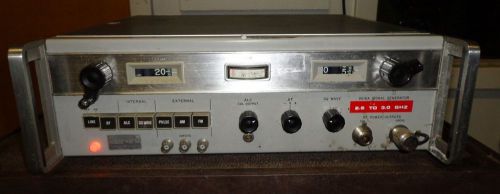 HP 8616A Signal Generator 2.6 to 3.0 GHZ