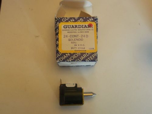 24-CONT-24D GUARDIAN SOLENOID COIL 24VDC DUTY CYCLE CONTINUOUS NEW  QTY 1