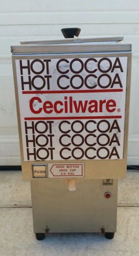 Mini Whipper Commercial Hot Chocolate Cocoa Cappuccino Dispenser Machine / Maker