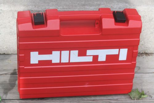 HILTI TE-2 ROTARY HAMMER DRILL Empty Case -- EXCELLENT