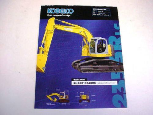 Kobelco 235SR Hydraulic Excavator Brochure