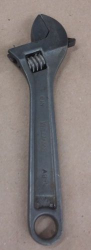 **WILLIAMS** 6&#034; HEAVY DUTY ADJUSTABLE CRESCENT WRENCH