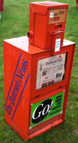 NEWSPAPER- Broadsheet Outside  Box--Library