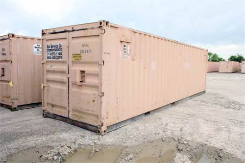 30&#039; steel shipping storage container double swing out doors unit 191 for sale