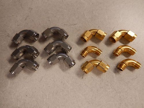Lot of 12 SMA  right angle 90 degree elbow Connector Adapter 18 GHz 791