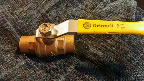 Grinnell ms 58 ball valve 3/4&#034; npt 150 wsp 600 wog for sale