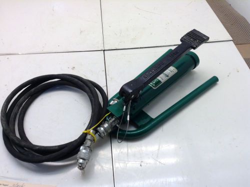 Greenlee 1725 Hydraulic Foot Pump (94530)