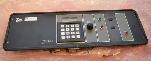 Berkeley Varitronics LCC TX-1500 Control Panel CW Signal Generator Untested