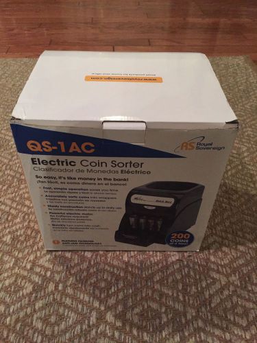 Slightly Used! QS-1AC ELECTRIC COIN SORTER