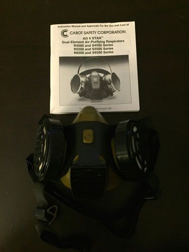 Cabot Safety AO 5 STAR Dual Element Air-Purifying Respirator S5500