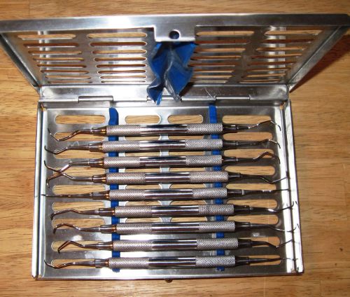 Dental-Sterilization-Cassette-Stainless Steel Box-for 9 instruments autoclavable