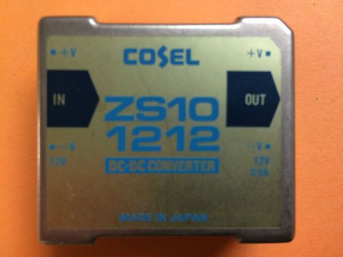 Cosel ZS10 1212 DC-DC 12V-12V 0.9A Converters